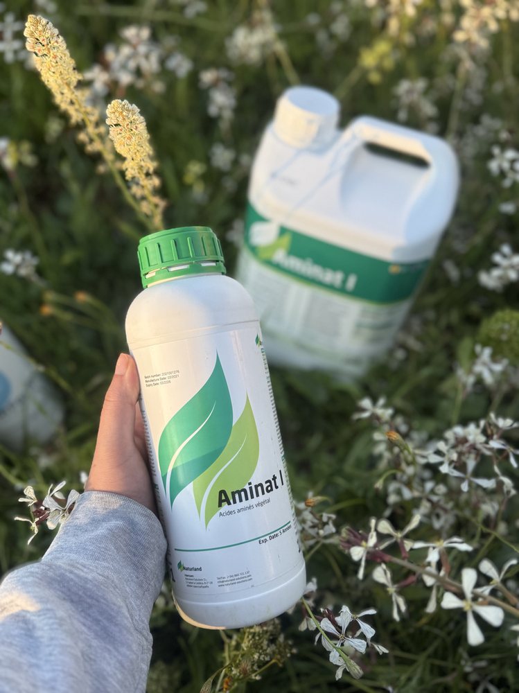 Biostimulant liquide YOUDINE utilisé sur une exploitation agricole